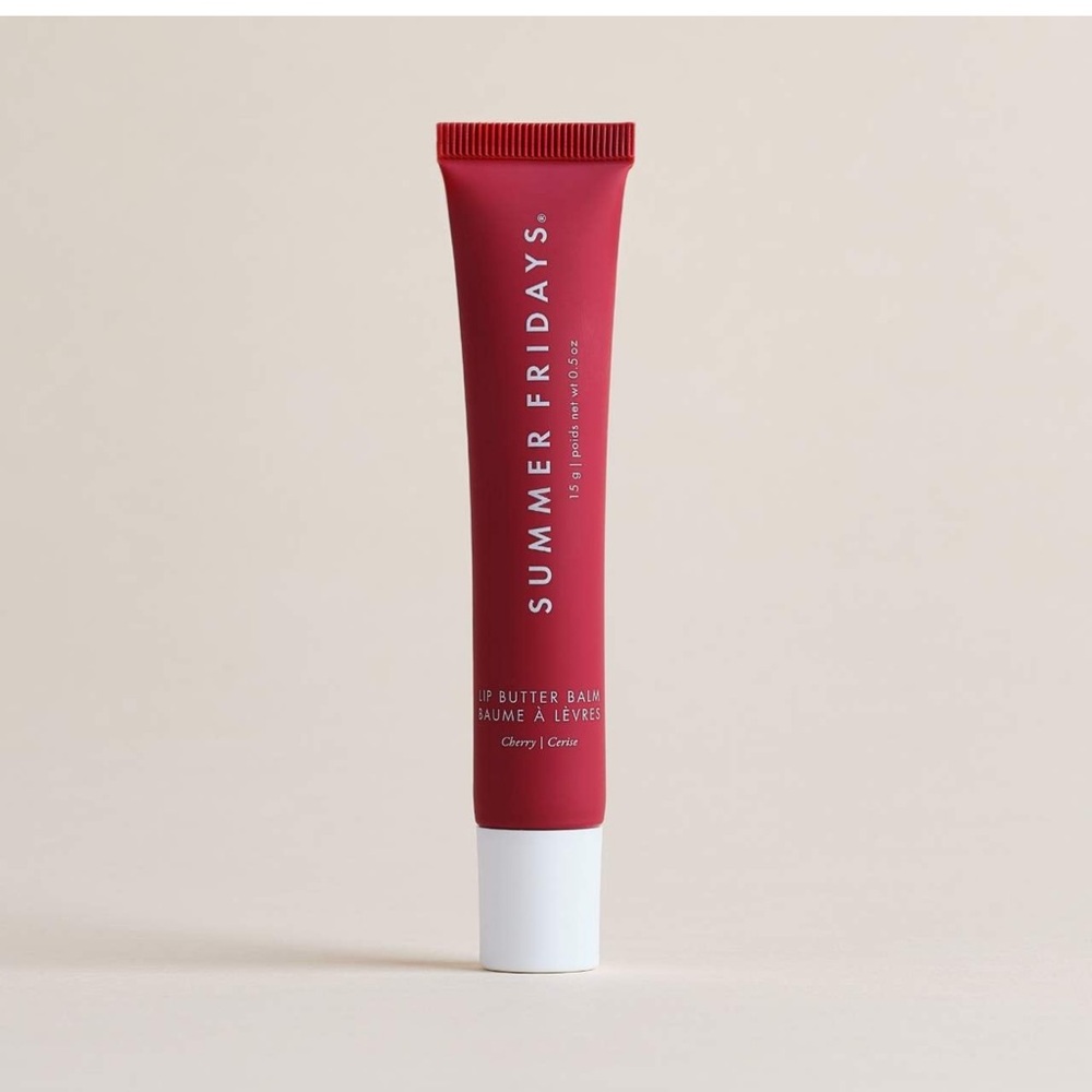 Summer Fridays Cherry Lip Butter Balm – Tinted Hydration | NIB - Picture 2 of 7